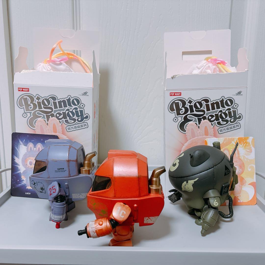 ラブブ　popmart energy マシーネンクリーガー　5点セット