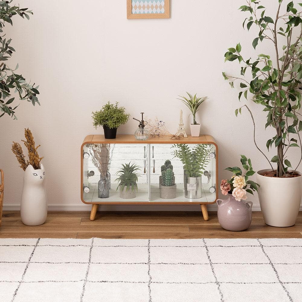 新品 送料込み コレクション シェルフ ロータイプ 棚 1台 幅79.5cm