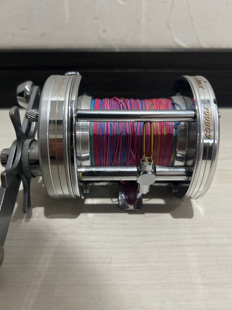 アブガルシア 7000C3 シルバー 鯉釣り 巨鯉 カゴ釣り 磯釣り