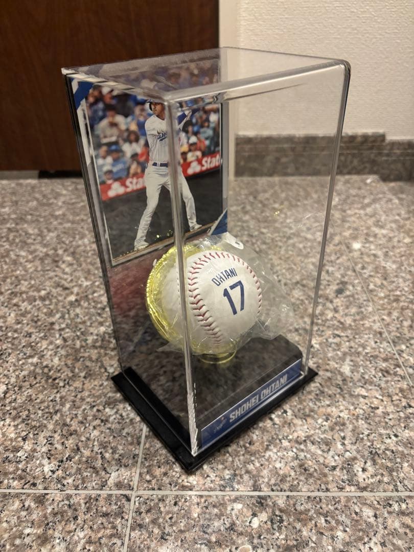 大谷翔平　ボール　ディスプレーケース Dodgers ドジャース　17 WBC