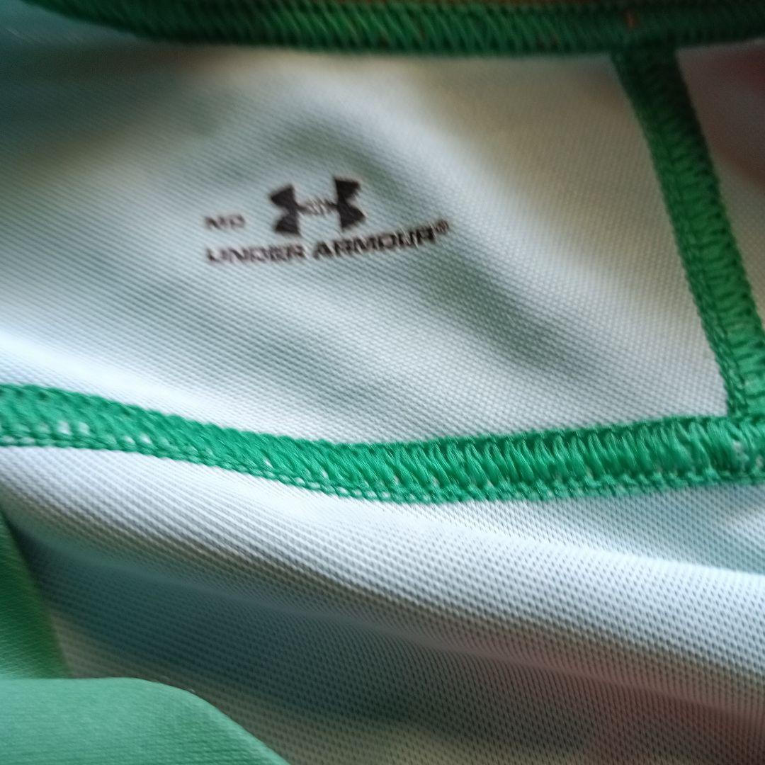 上武大学　サッカー部　Under Armour 緑色 サッカーウェアセット LG
