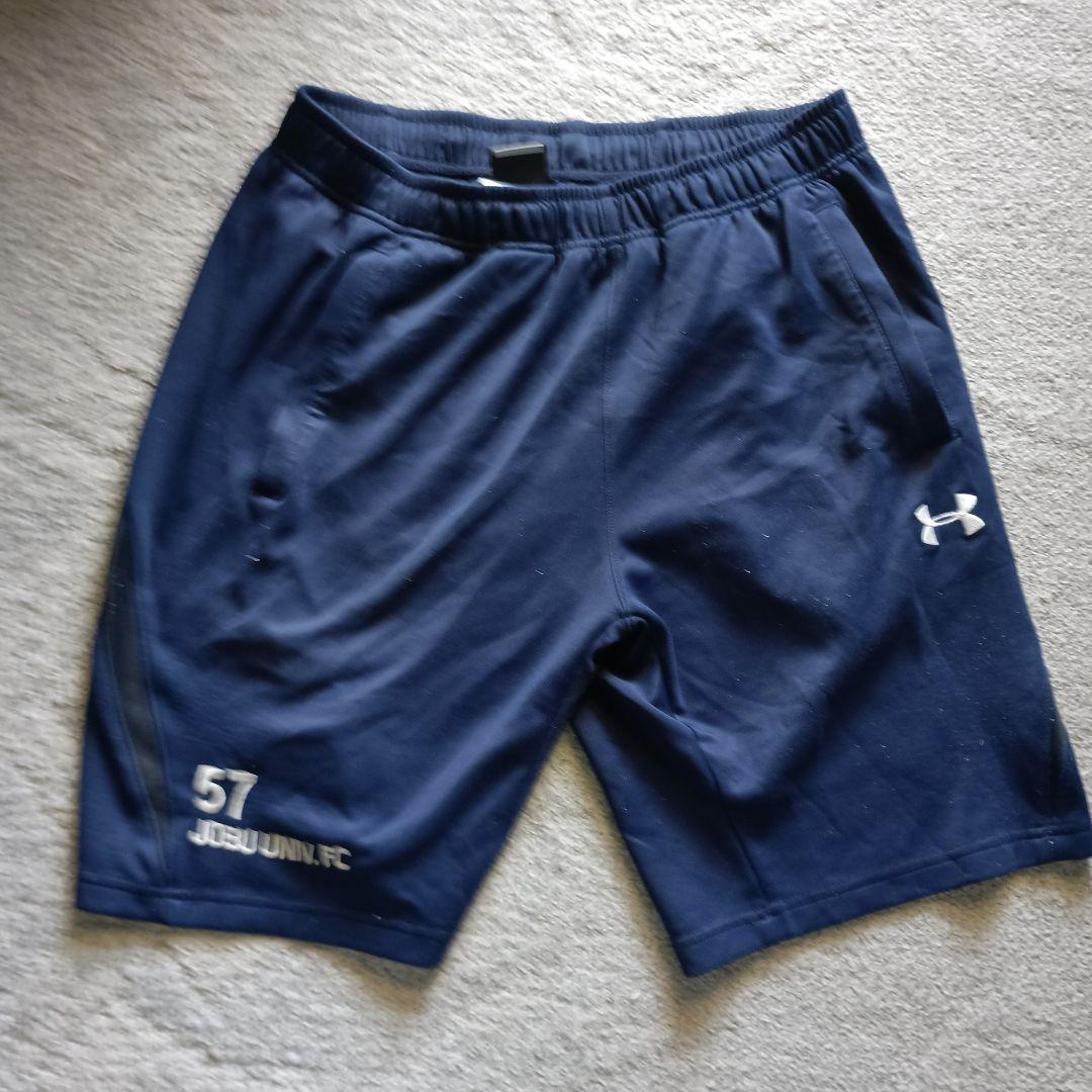 上武大学　サッカー部　Under Armour 緑色 サッカーウェアセット LG