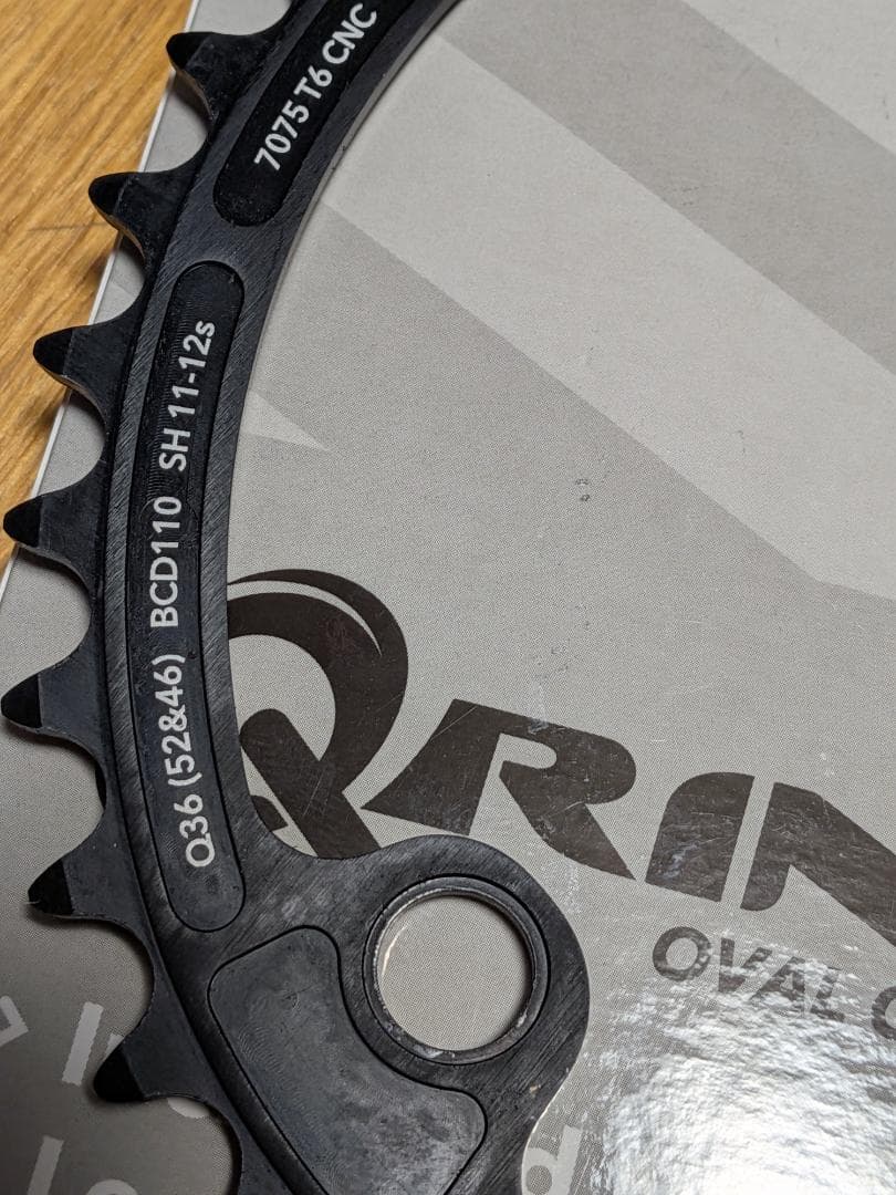 【新品】ROTOR Q-RINGS 50ｔ 11-12速 （アウターのみ）