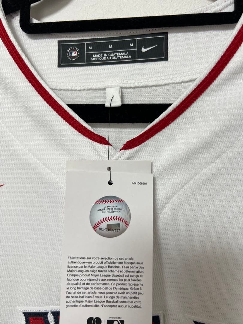 【新品未使用タグ付き】エンジェルス 大谷選手 ユニフォーム M