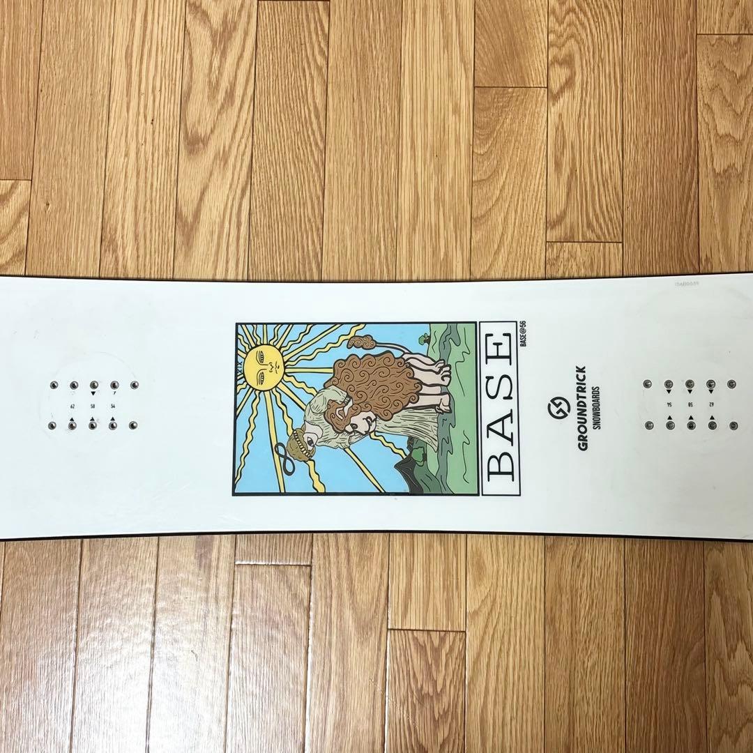 BASE スノーボード ホワイト GT