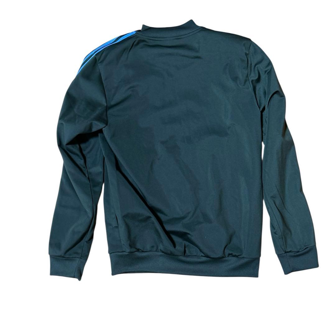 adidas アディダス M ジャージセットセットアップ カーキ/ブルー