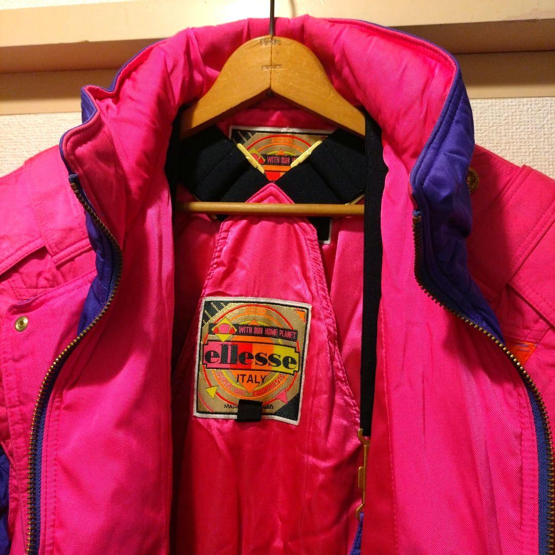 ellesse エレッセ スキーウエアセット レトロ 希少 Mサイズ