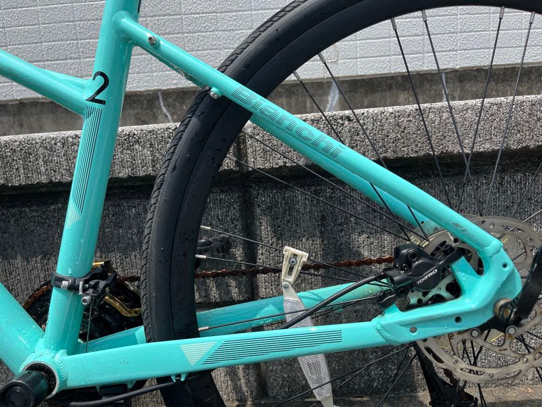 【szero】Bianchi C-Sport 2 クロスバイク チェレステ