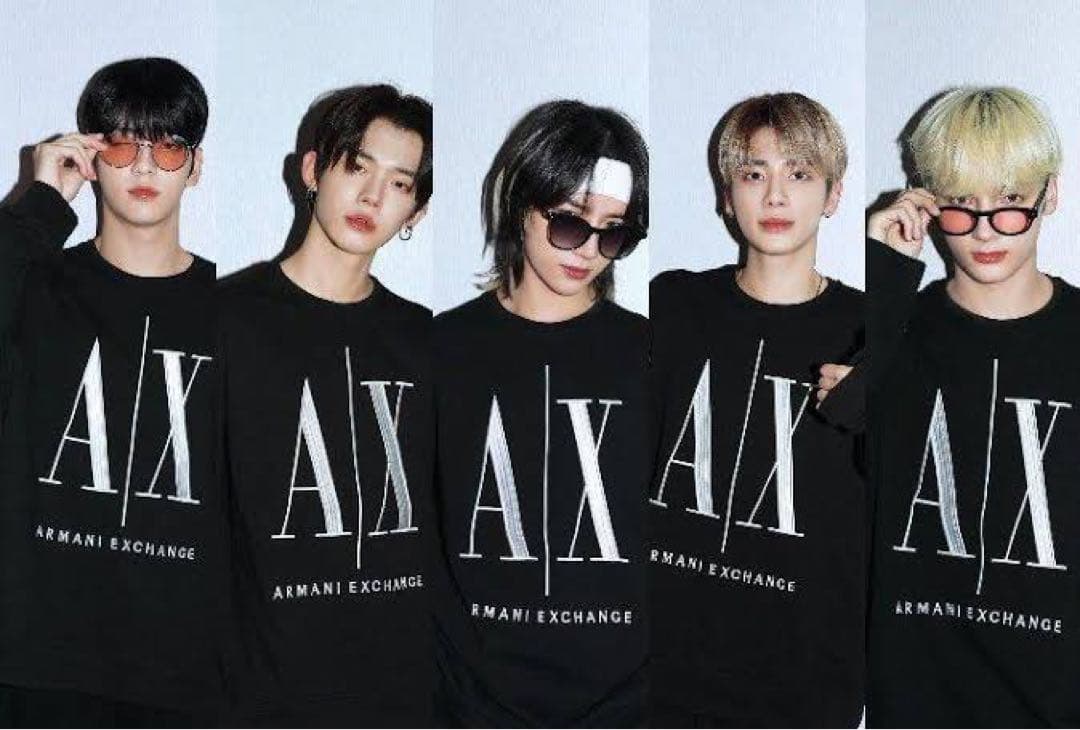 アルマーニ エクスチェンジ txt 着用 スウェット トレーナー トップス