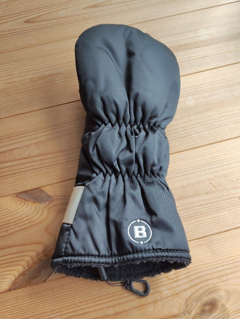 【美品】BRIEFING　ブリーフィング　ドライバーカバー　黒×シルバー