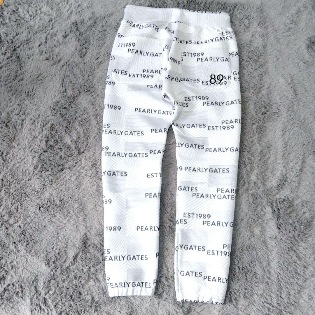 【試着のみの新品】PEARLY GATES　ショガー☆ロングパンツ☆M　ゴルフ