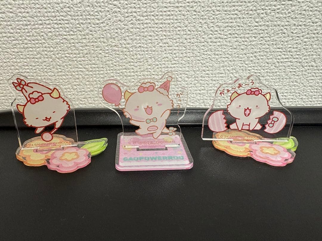 サンリオ がおぱわるぅ ぬいぐるみ マスコット シール グッズセット キャラ大