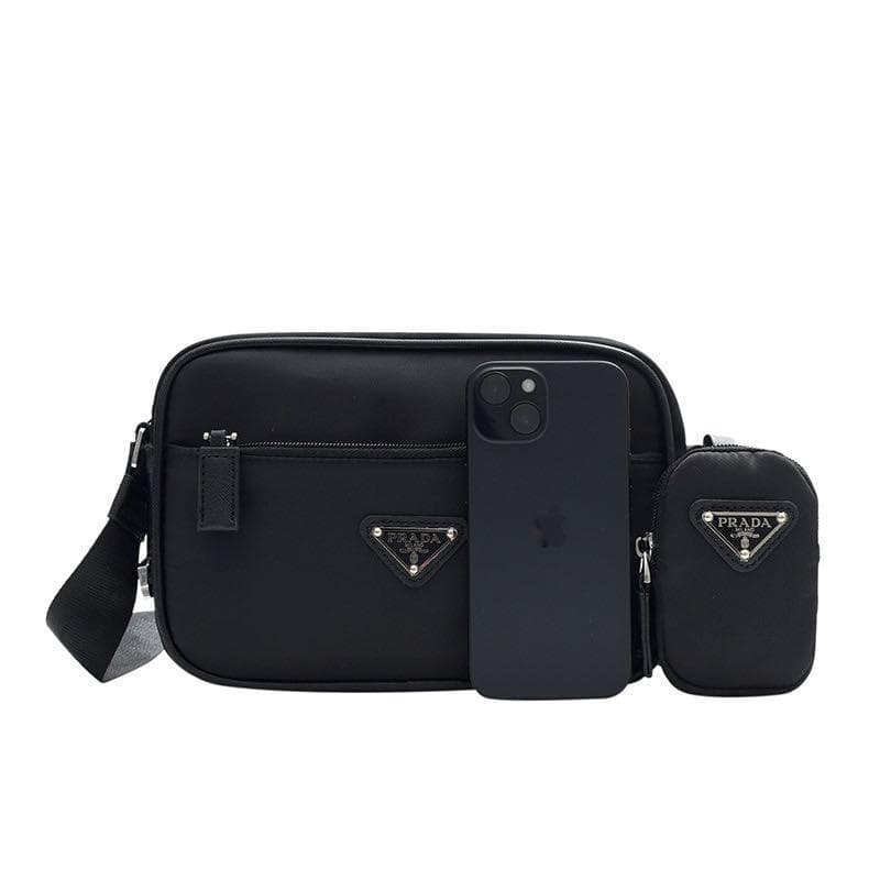 即日発送 PRADA ブラック ショルダーバッグ　ノベルティ