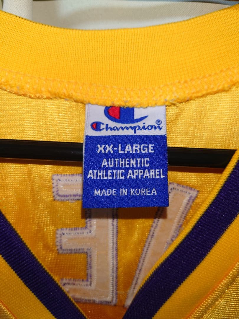 Champion レイカーズ シャック バスケタンク 52 オーセンティック