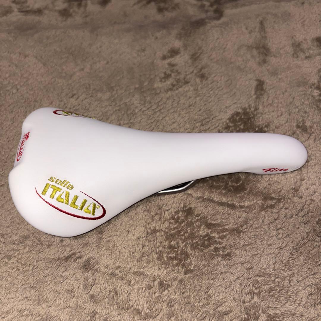 SELLE ITALIA flite 1990 NJS saddle サドル 白