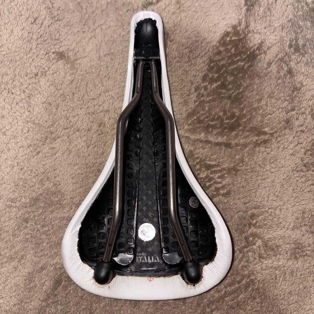 SELLE ITALIA flite 1990 NJS saddle サドル 白