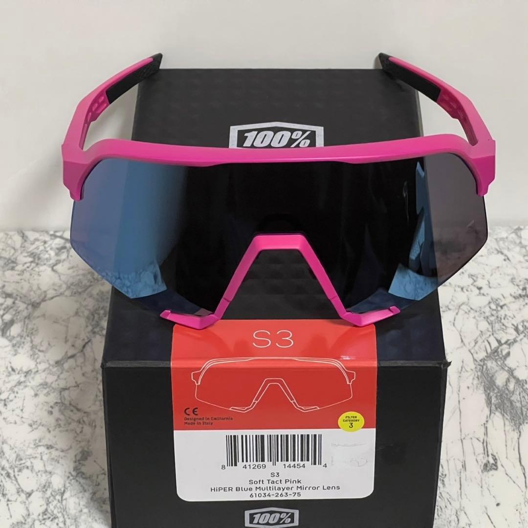【希少】 100% ワンハンドレッド サングラス S3 Pink