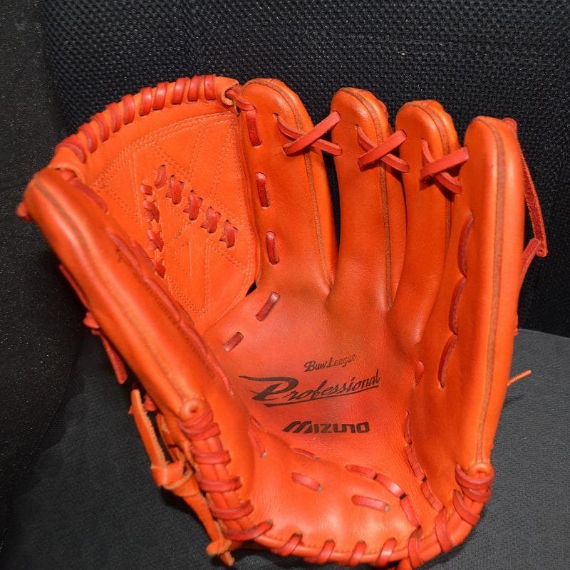 【型付け済み&美品】MIZUNO　一般軟式　野球グローブ