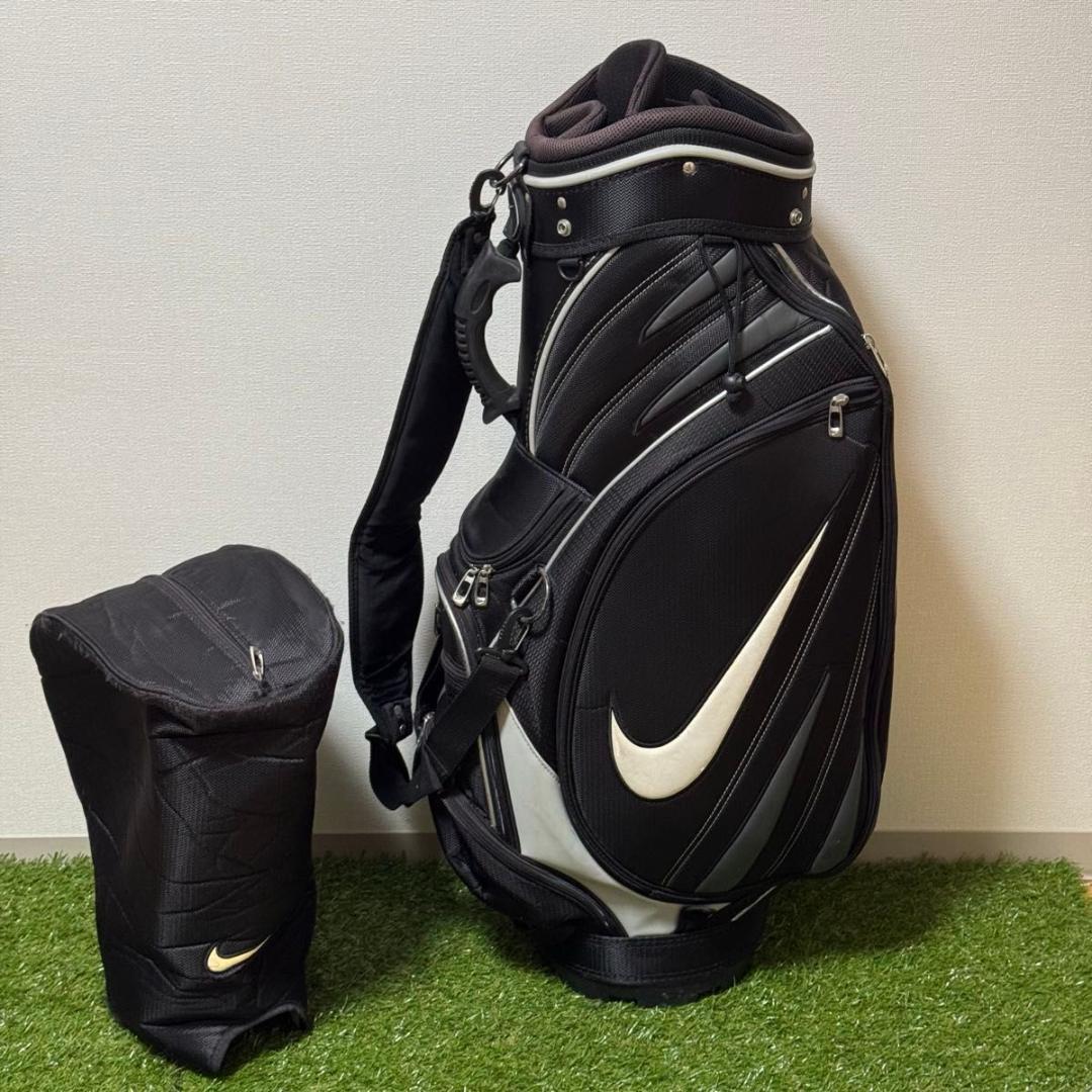 【希少レア】NIKE ナイキ キャディバッグ ゴルフバッグ 3点式