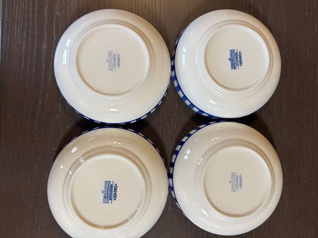 花凛　DANSK 皿4枚セット