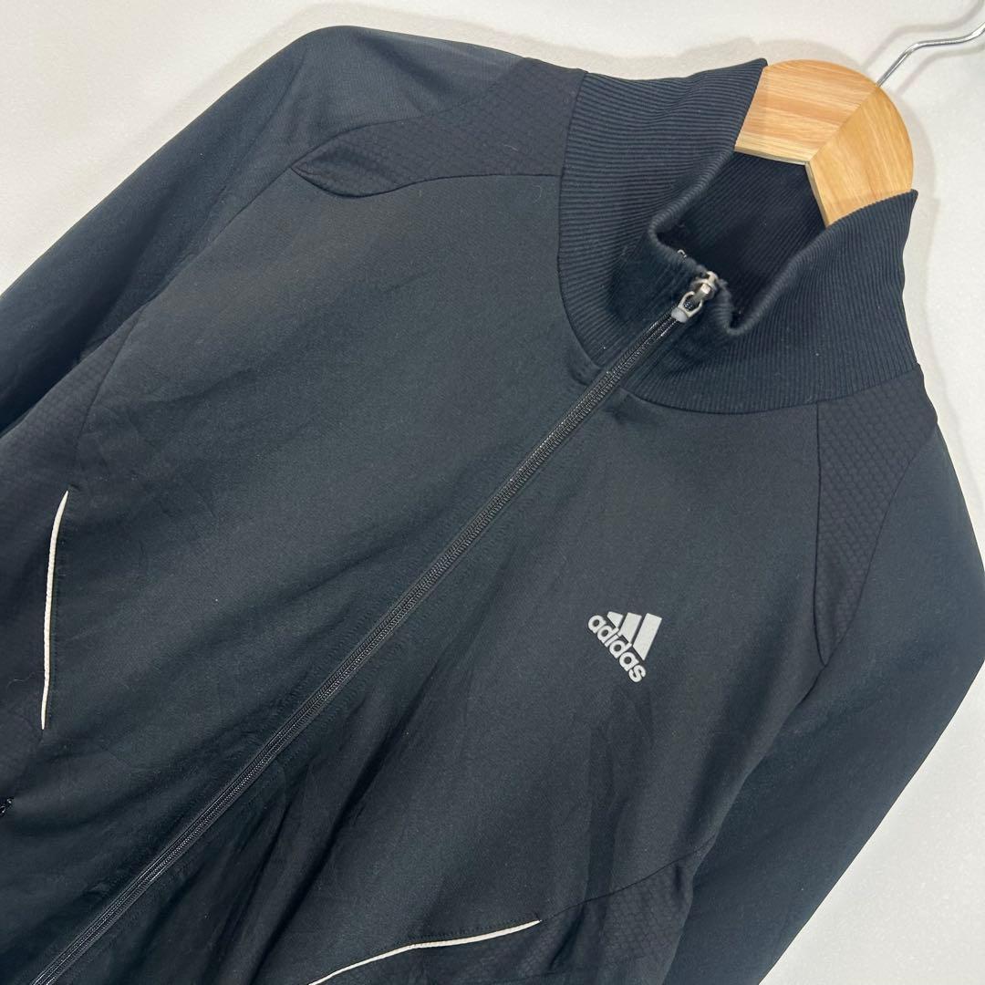 adidas トレーニングジャケット 黒