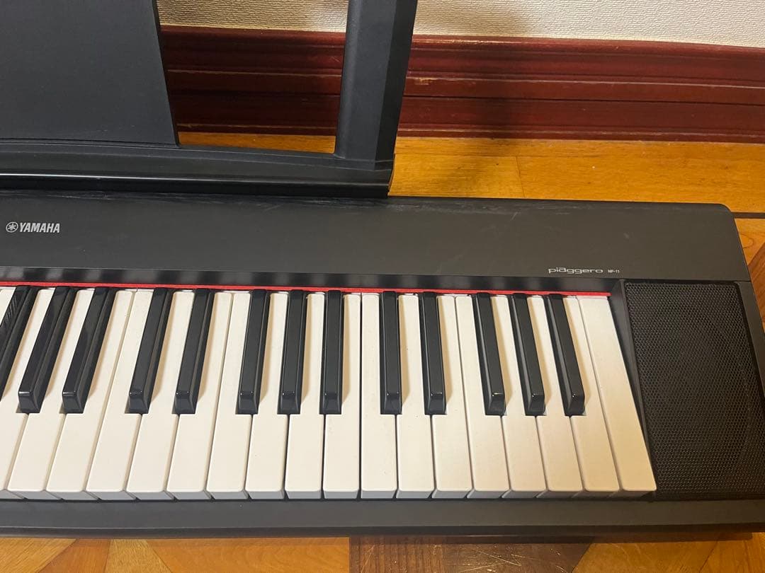 ヤマハ 電子キーボード Piaggero NP-11 61鍵盤 スタンド付き