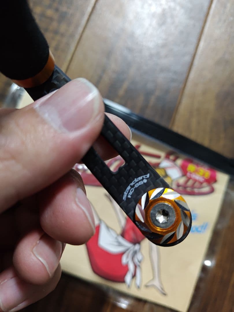 未使用 スタジオコンポジット RC-SS 60mm カーボン ハンドル ダイワ用