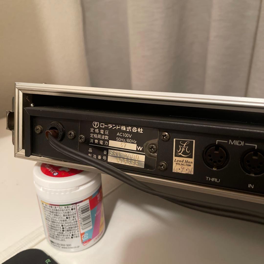 Roland SRV-2000 デジタルリバーブ　ジャンク
