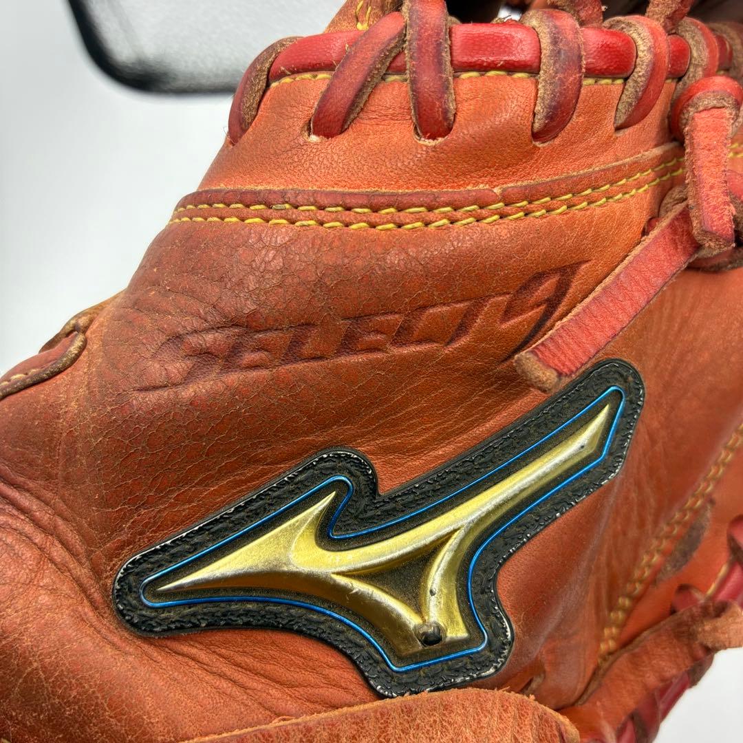 ⭐️少年軟式用　Mizuno Select 9 キャッチャーミット　オレンジ