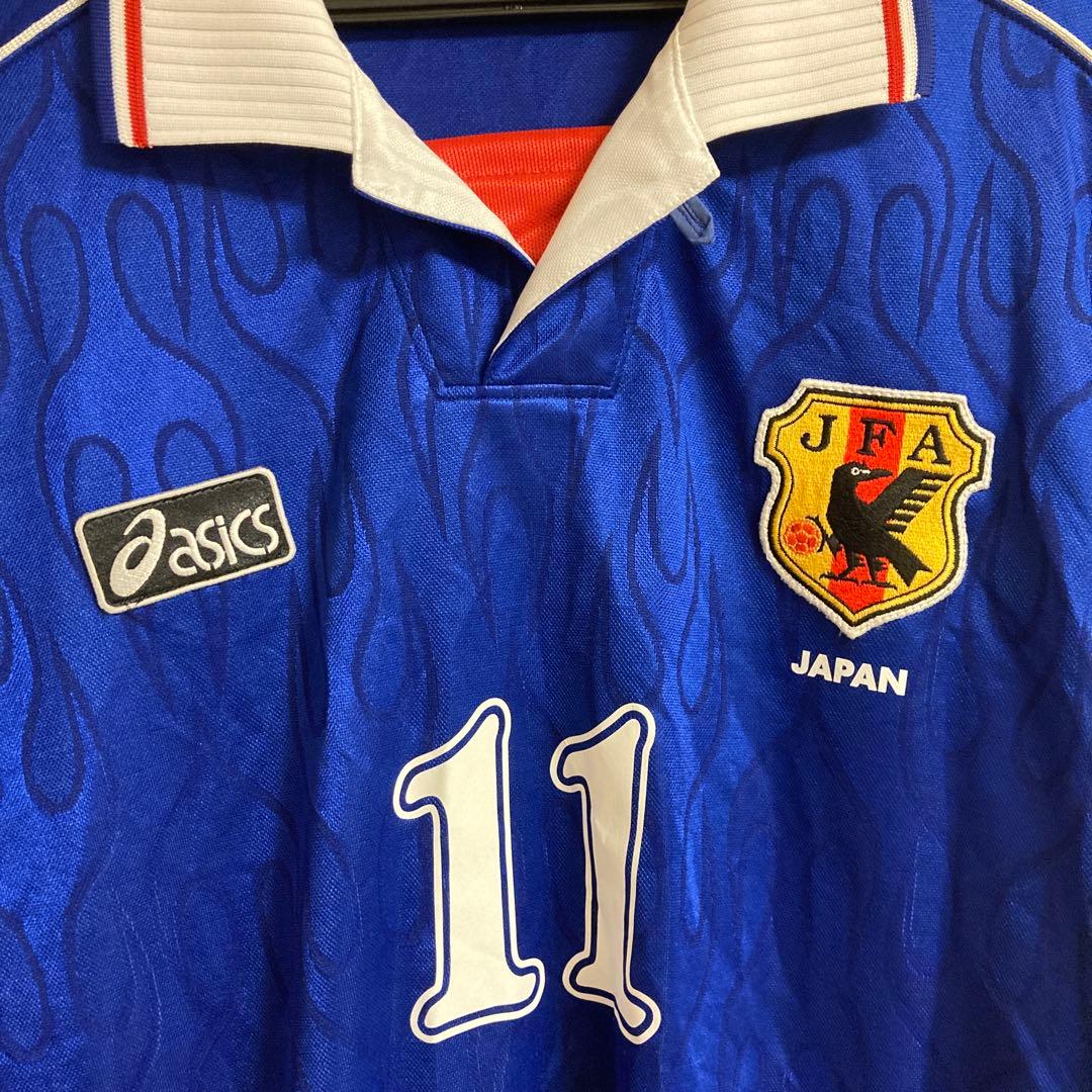(正規品) 三浦和良 1998 日本代表ユニフォーム