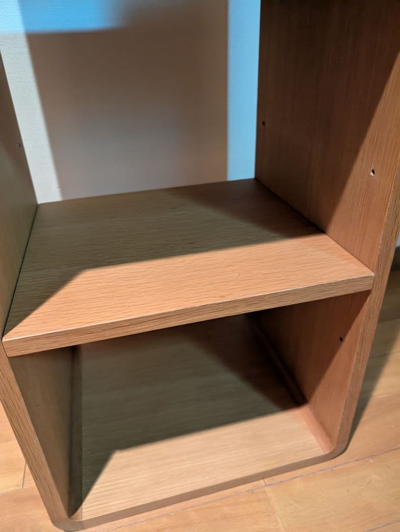 《送料込》日進木工ブリックブロック オープンシェルフ 飛騨家具 スタッキング木製