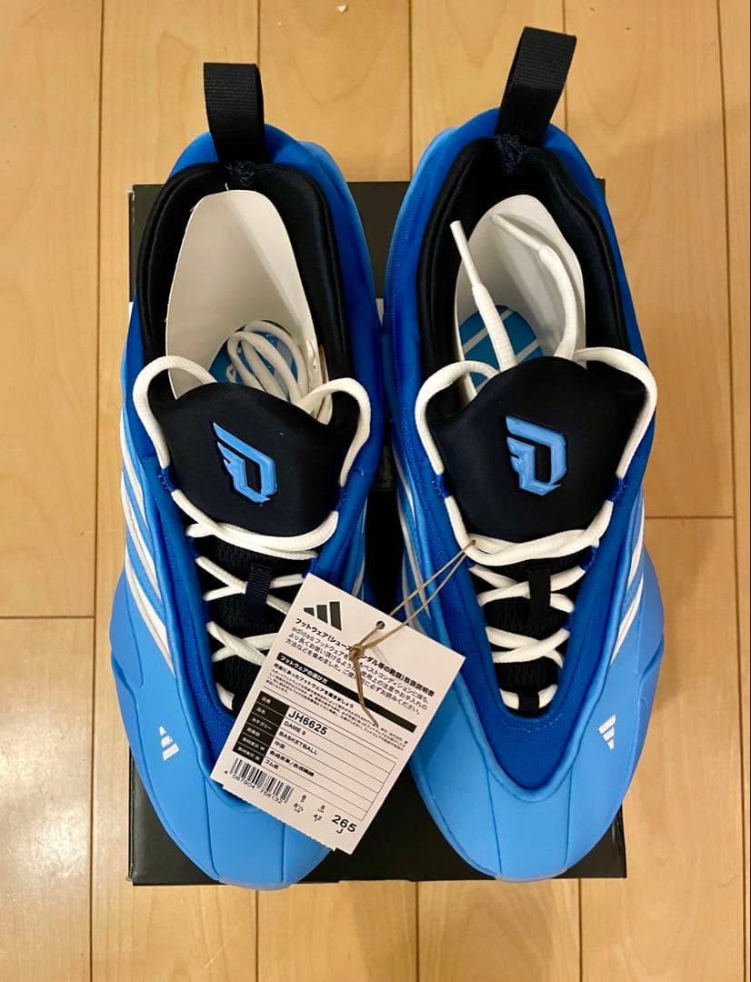 adidas、DAME 9、デイム 9、26センチ