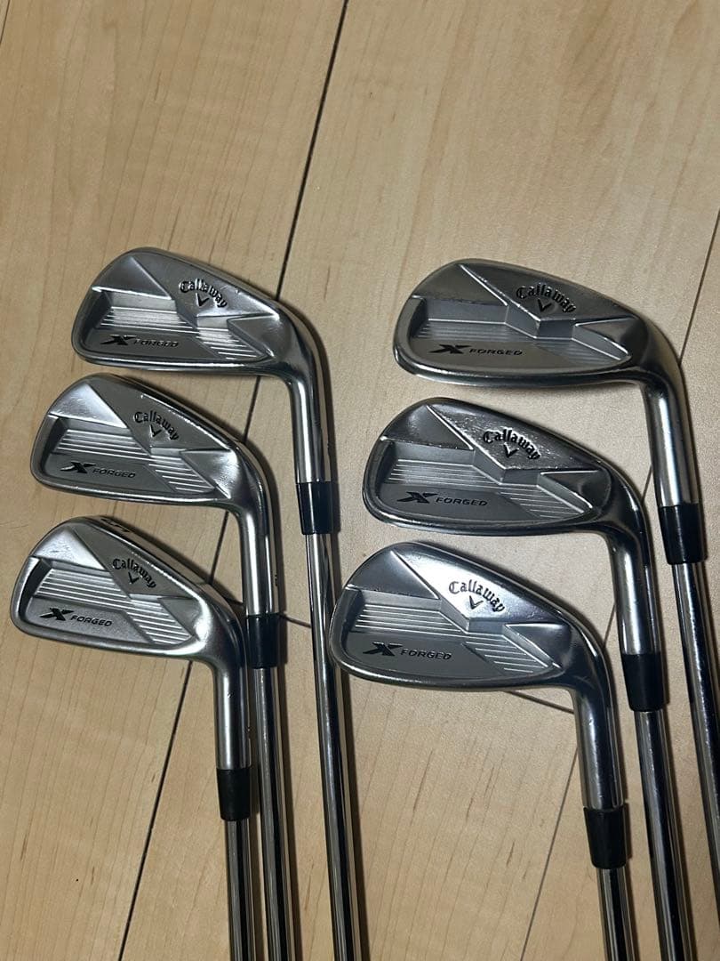 キャロウェイX Forged2018アイアン7本 シャフトDG S200