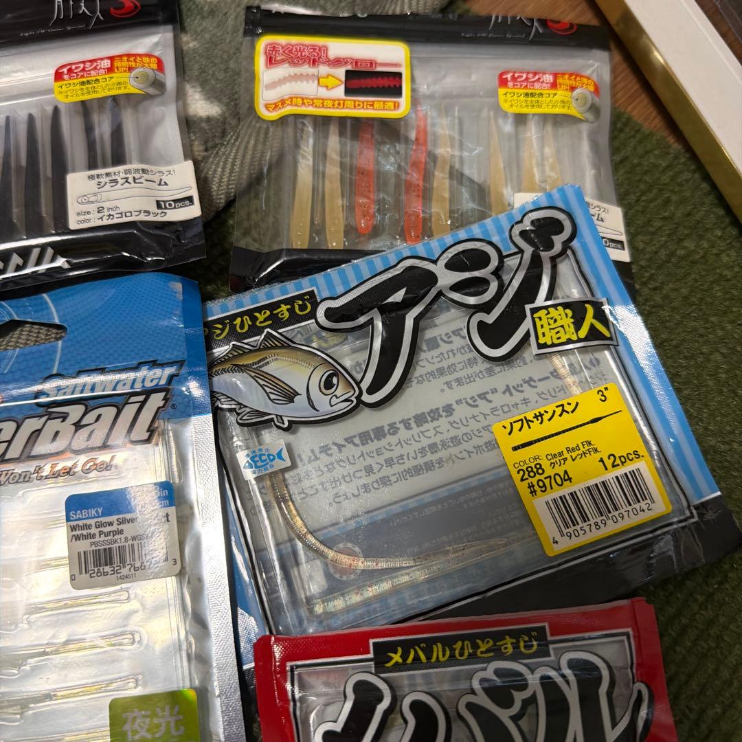 お*り様 アジング　ワーム　レインズ　ダイワ　34 フィッシュラボ　イージーシェ