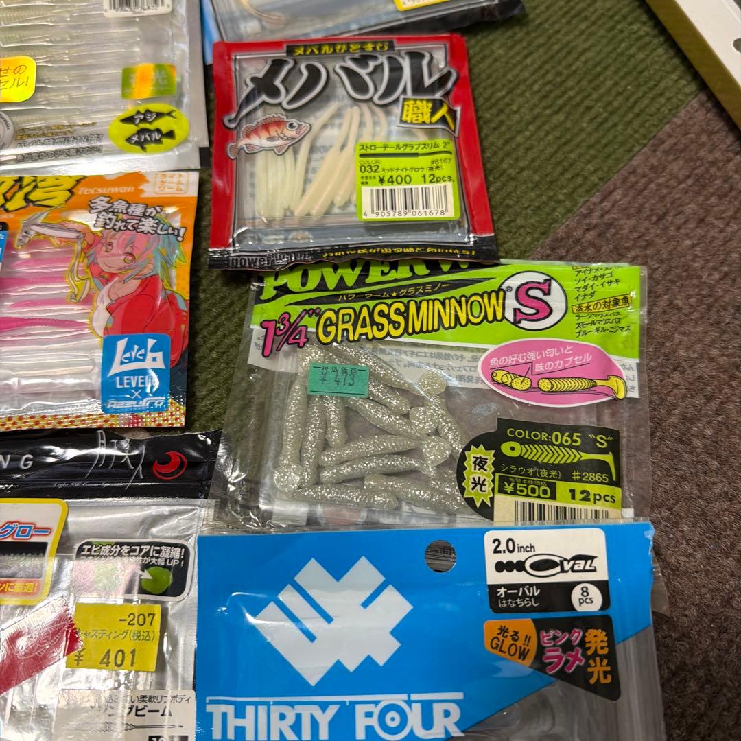 お*り様 アジング　ワーム　レインズ　ダイワ　34 フィッシュラボ　イージーシェ
