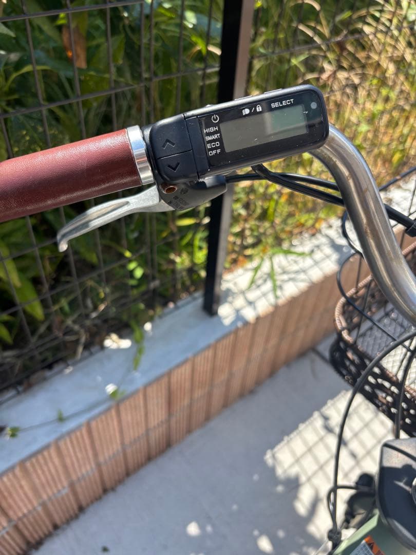 グリーンシティサイクル 前カゴ付き