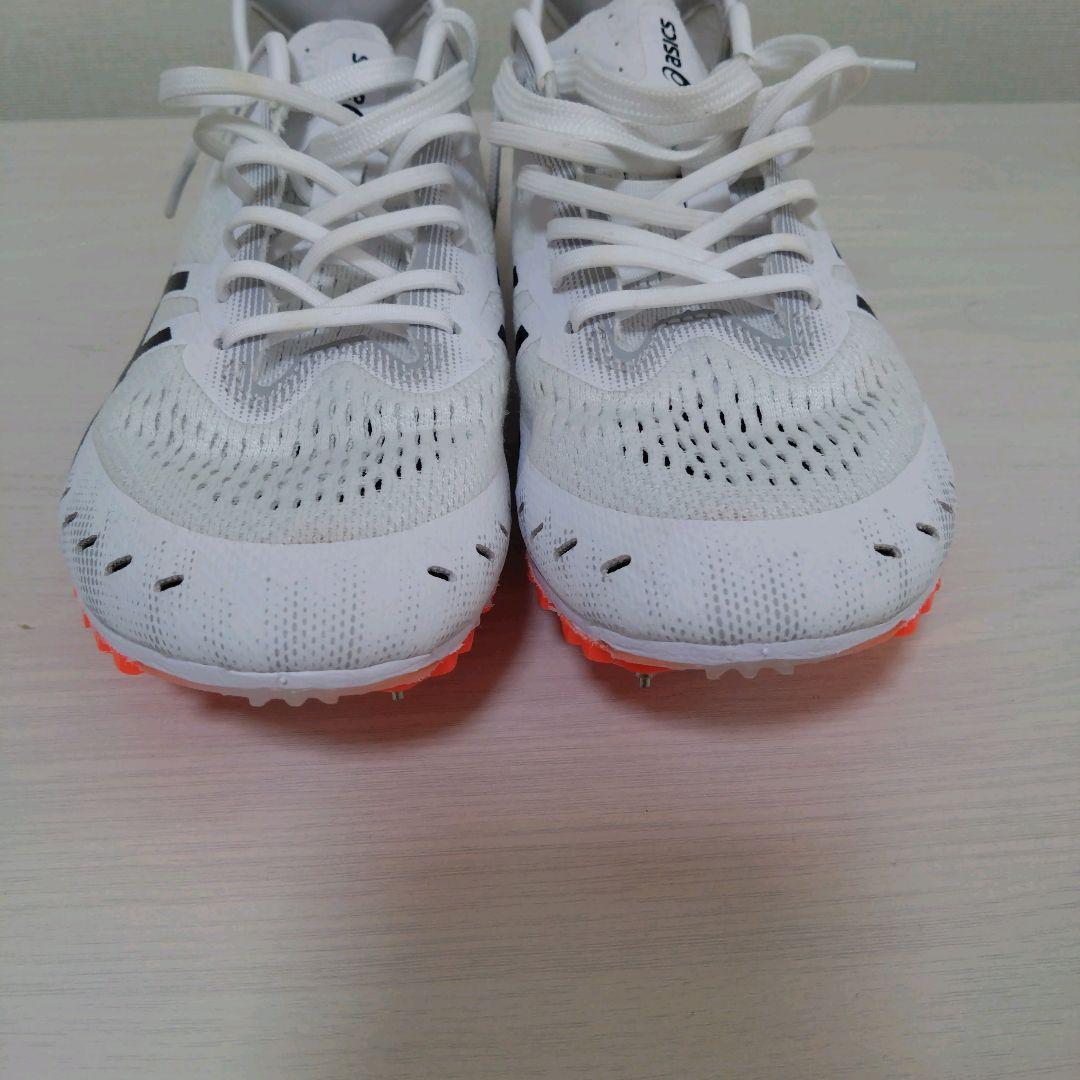 asics GUN LAP3 ホワイト/ブラック 23.0cm(5mmピン付き)