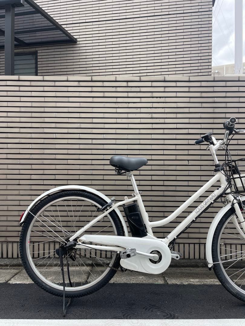 ブリヂストン電動アシスト自転車 ホワイト 26インチ26ABTR01