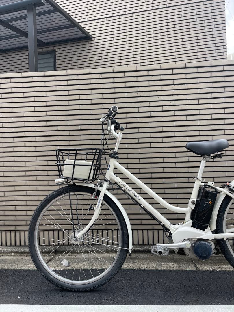 ブリヂストン電動アシスト自転車 ホワイト 26インチ26ABTR01