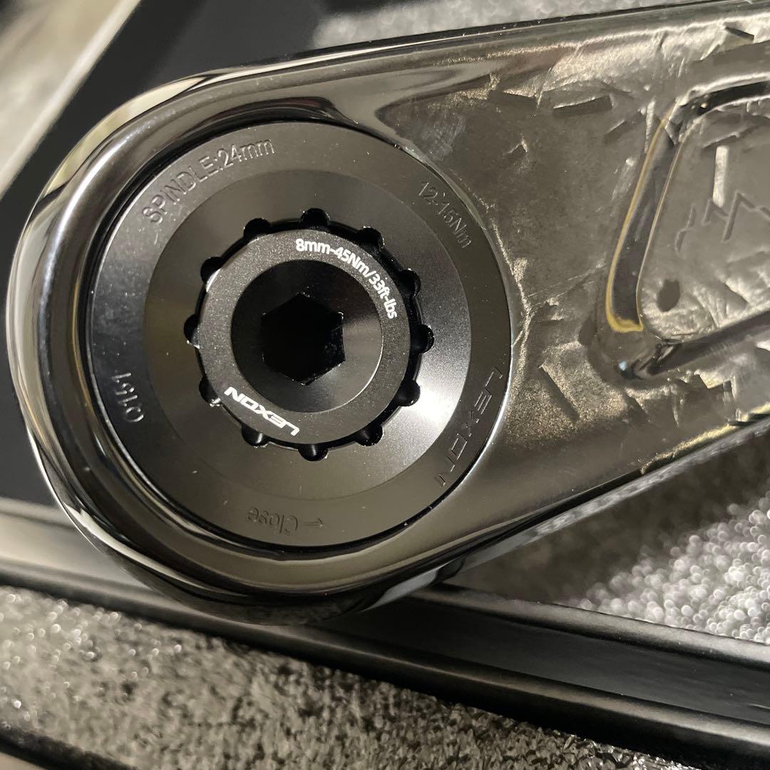 新品✨️ LEXON カーボンクランクアーム 165mm 24mm