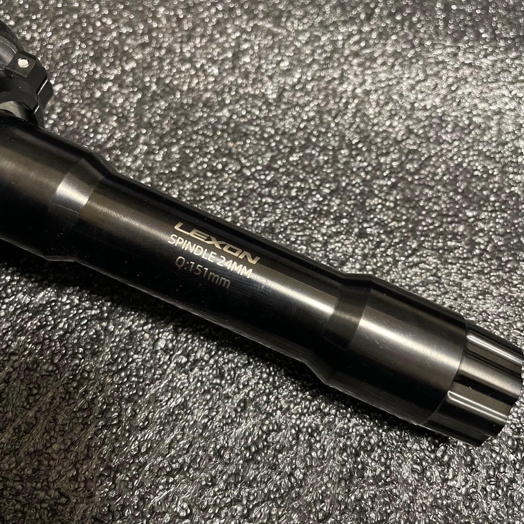 新品✨️ LEXON カーボンクランクアーム 165mm 24mm