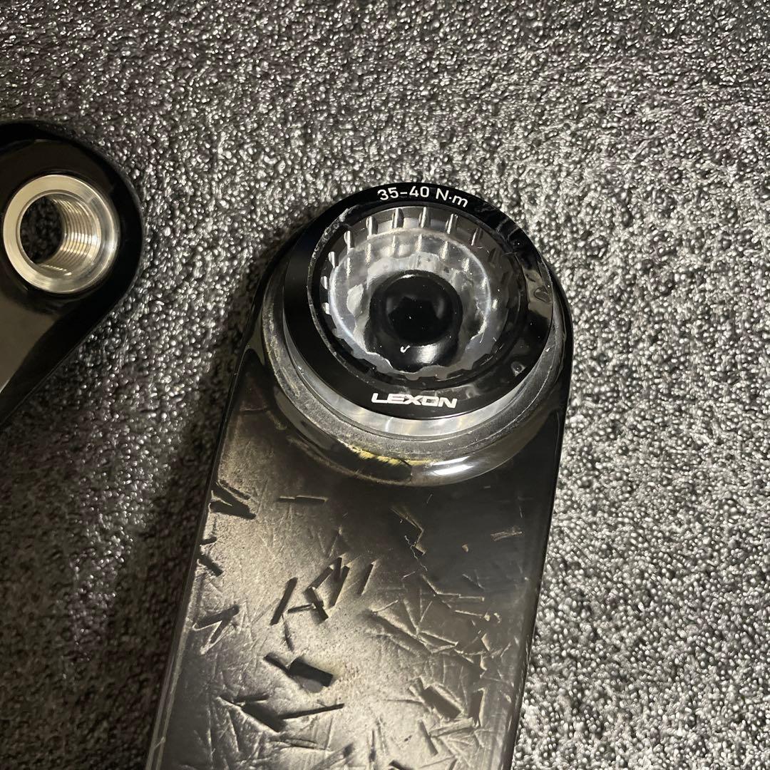 新品✨️ LEXON カーボンクランクアーム 165mm 24mm