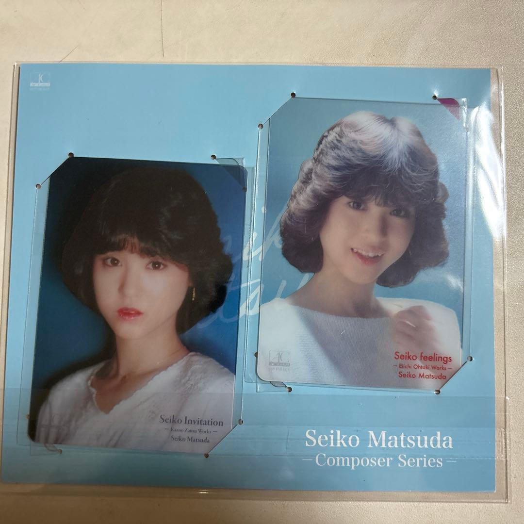 松田聖子 特典クリアカード4セット