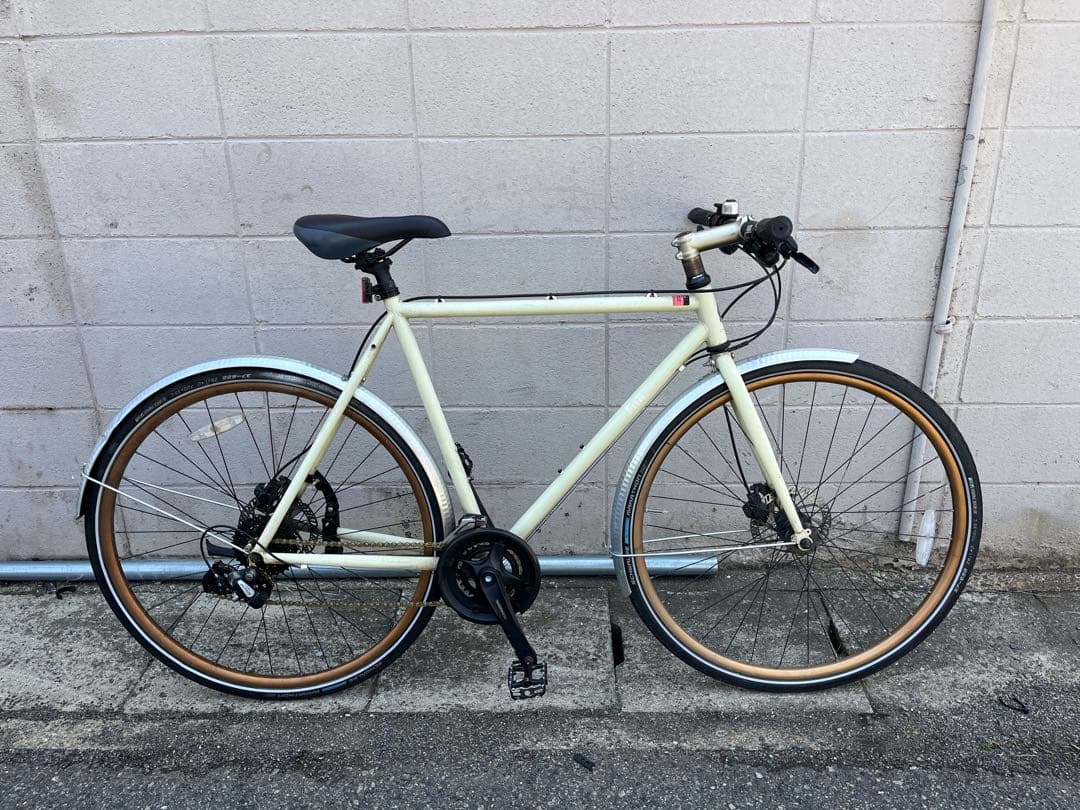クロモリマニアの方に、Fuji、フラットバーシクロクロス、Feather CXF