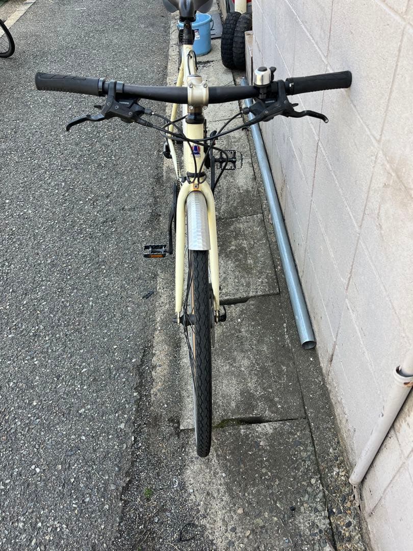 クロモリマニアの方に、Fuji、フラットバーシクロクロス、Feather CXF