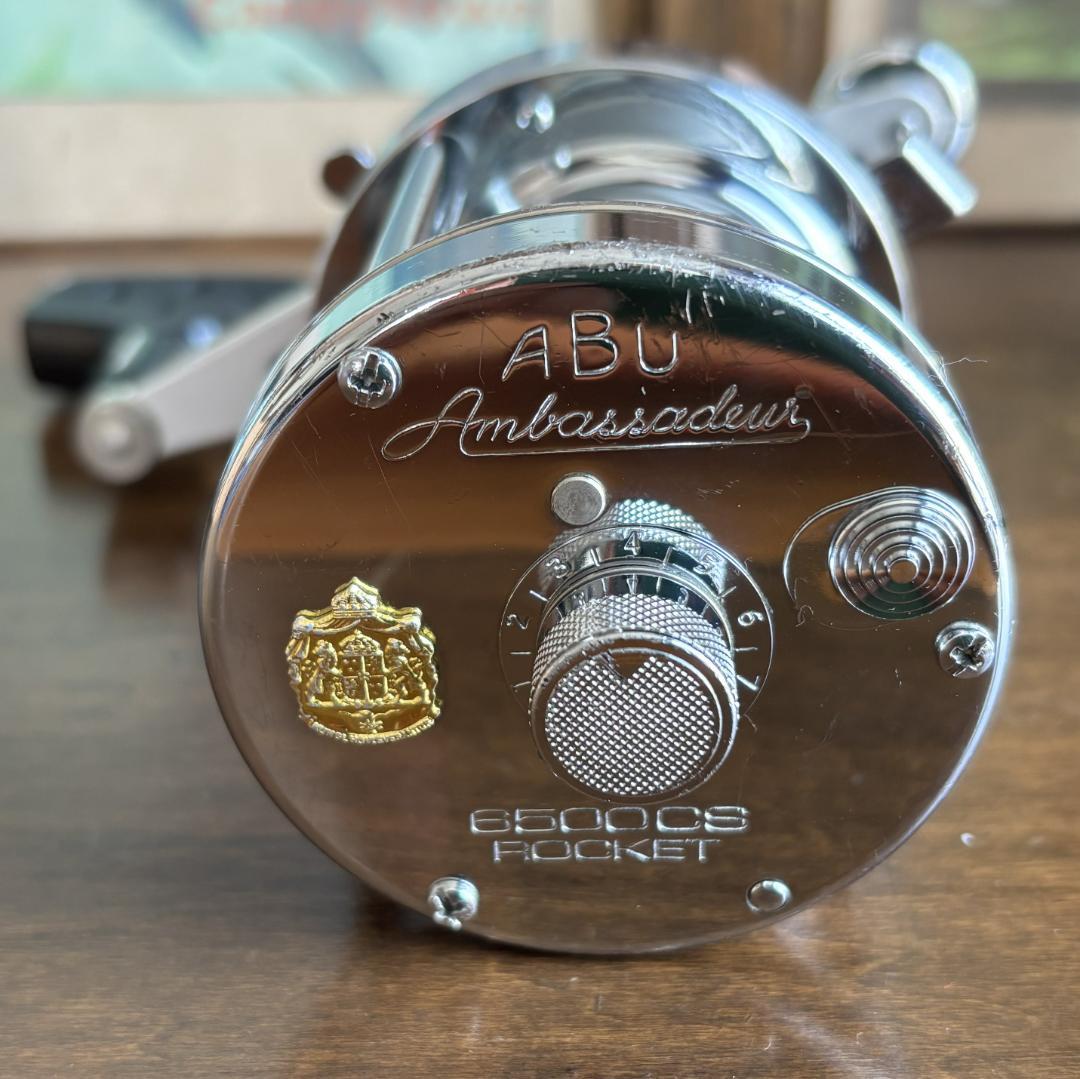 リール ABU Ambassadeur 6500CS ROCKET CHROME