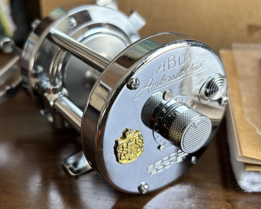 リール ABU Ambassadeur 6500CS ROCKET CHROME