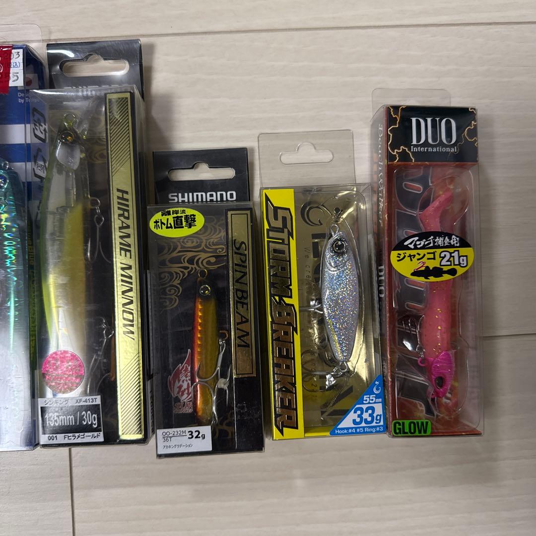 ゼルファス　他ルアーセット
