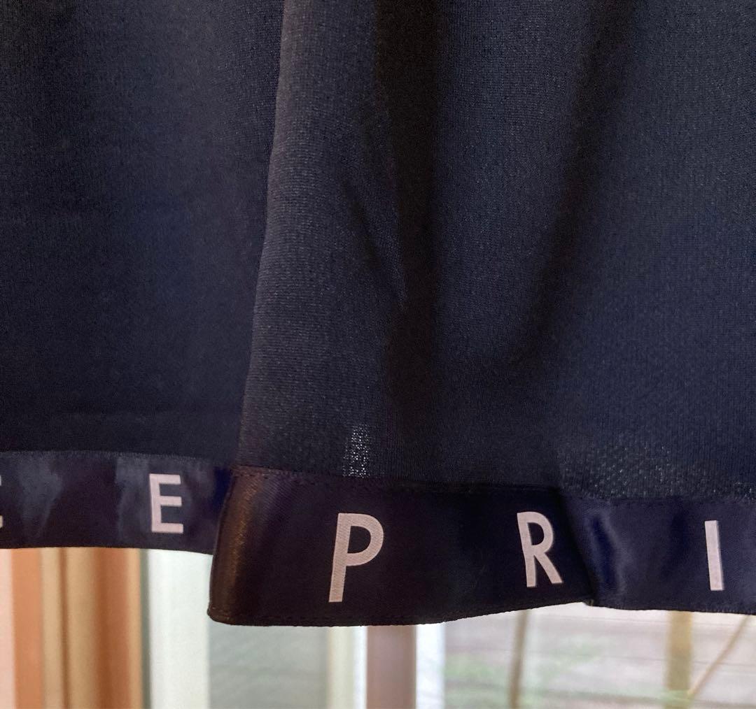 No.869 Prince 裾LOGOデザインのcuteスコート☆LL☆NAVY