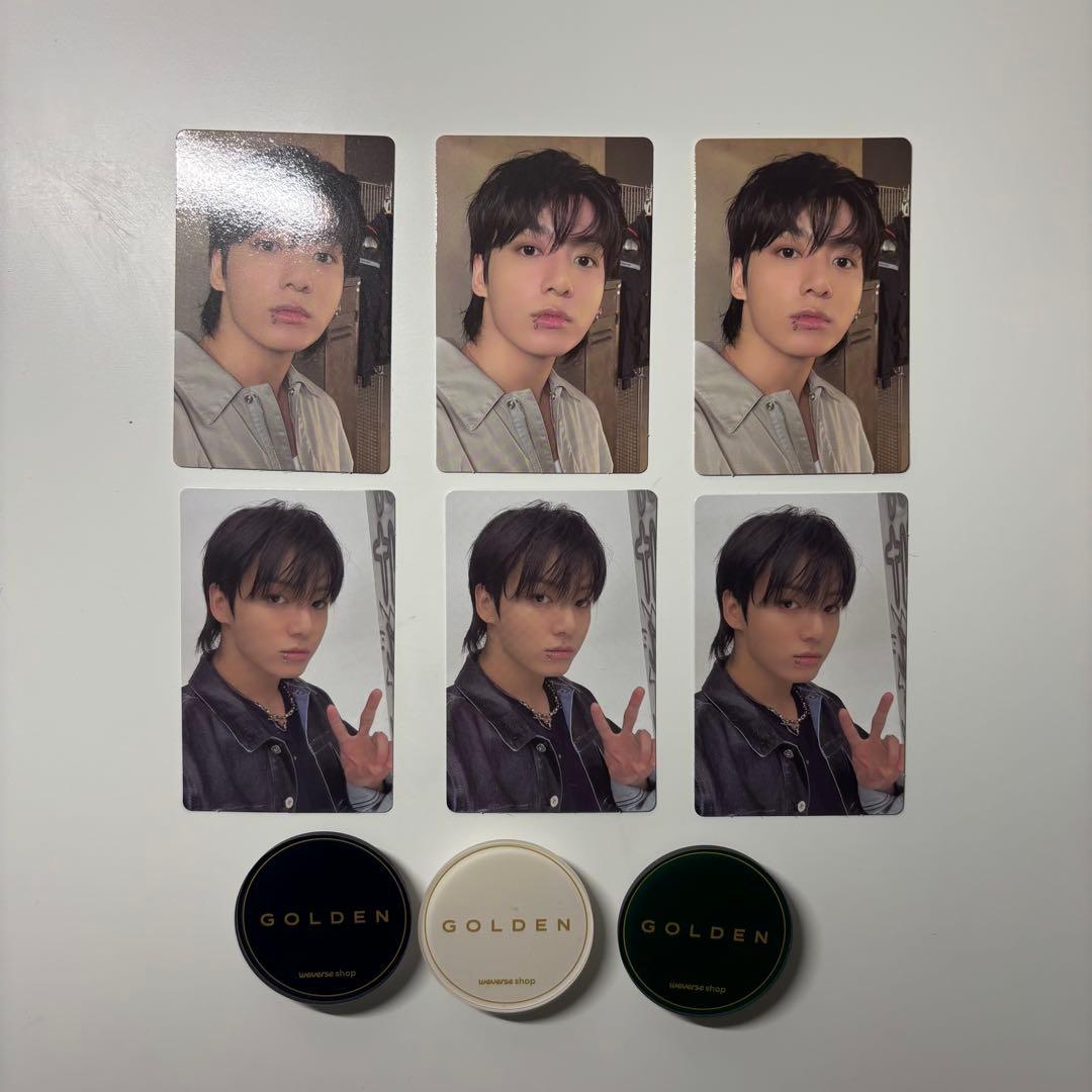 BTS JUNGKOOK GOLDEN 3形態セット おまけ付き